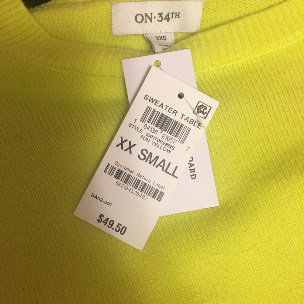 Brand new sweater
